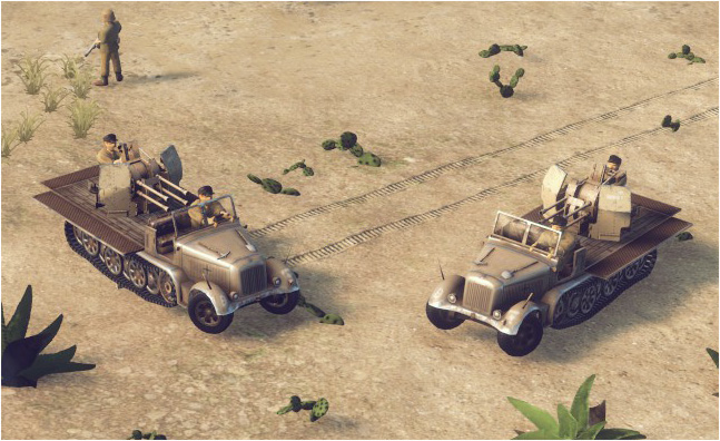 DAK Sd.Kfz 7 Flak 38