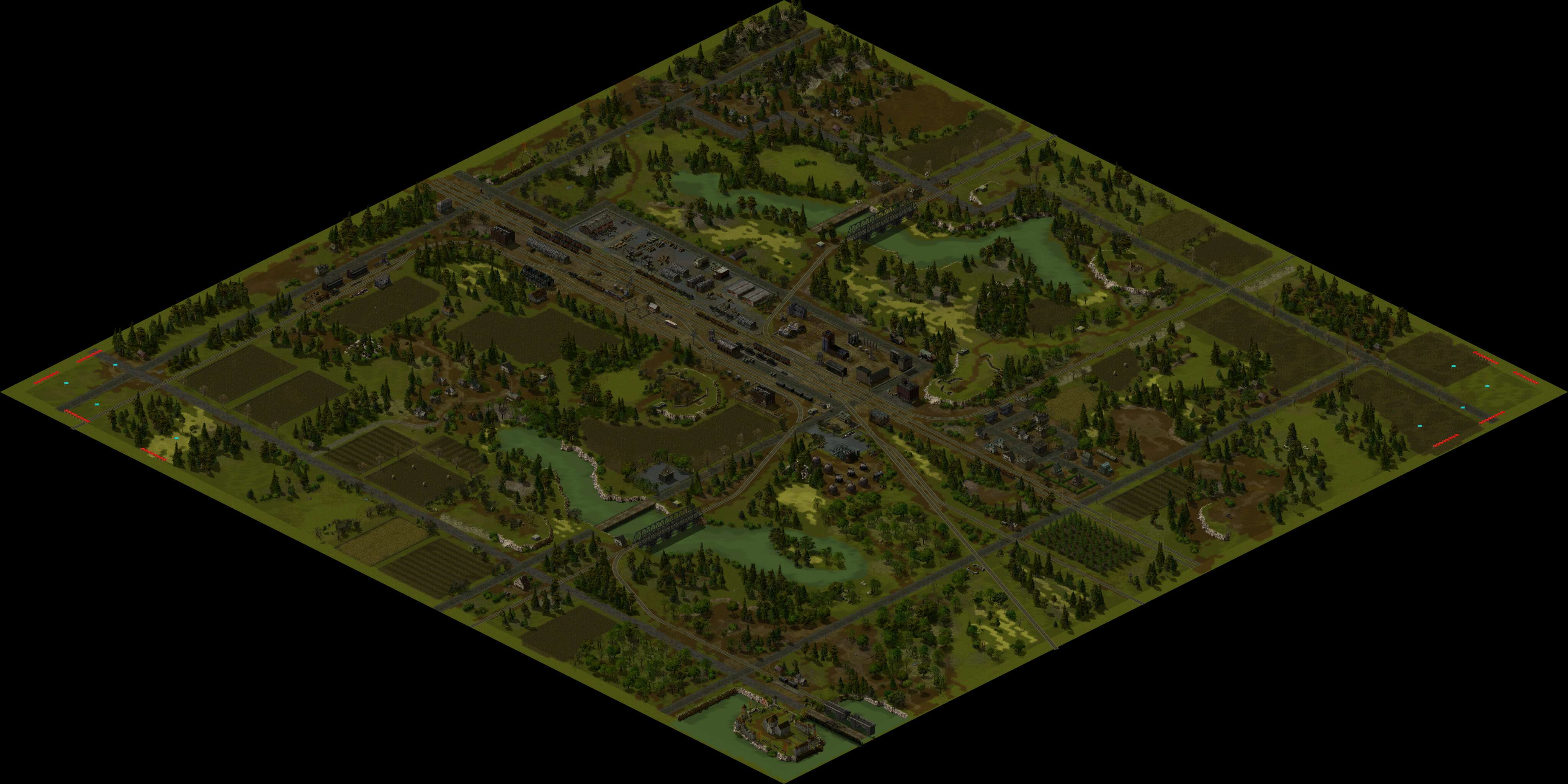 Sudden Strike Maps - [RWM8.5] 4v4 CHECKPOINT 1.3