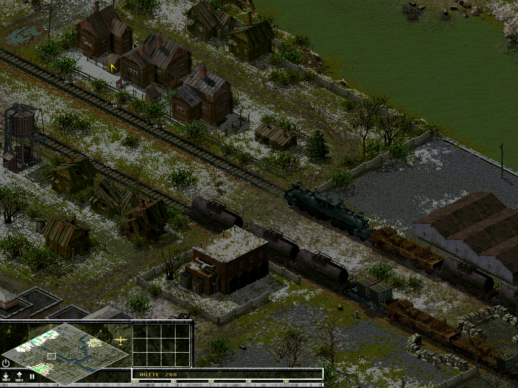 slums near the trainstation