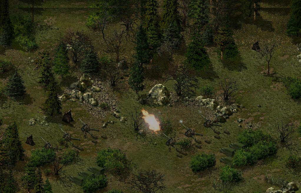 Schwere Russische Artillerie